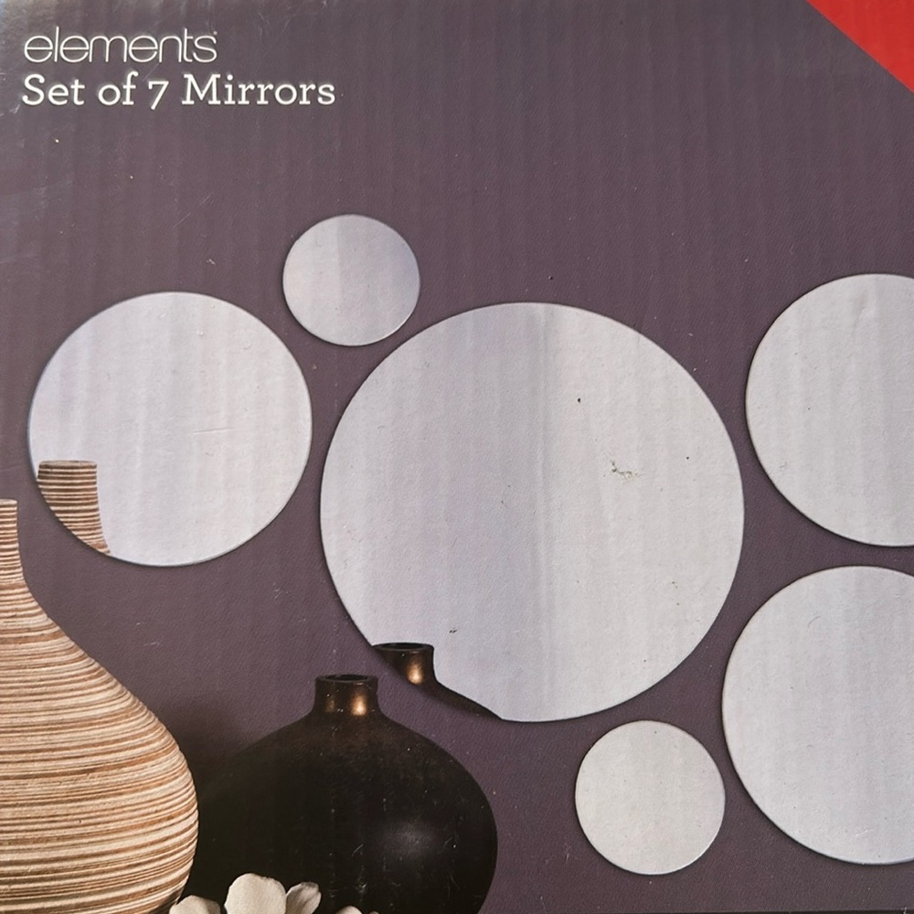 Set of Seven decorative mirrors!!